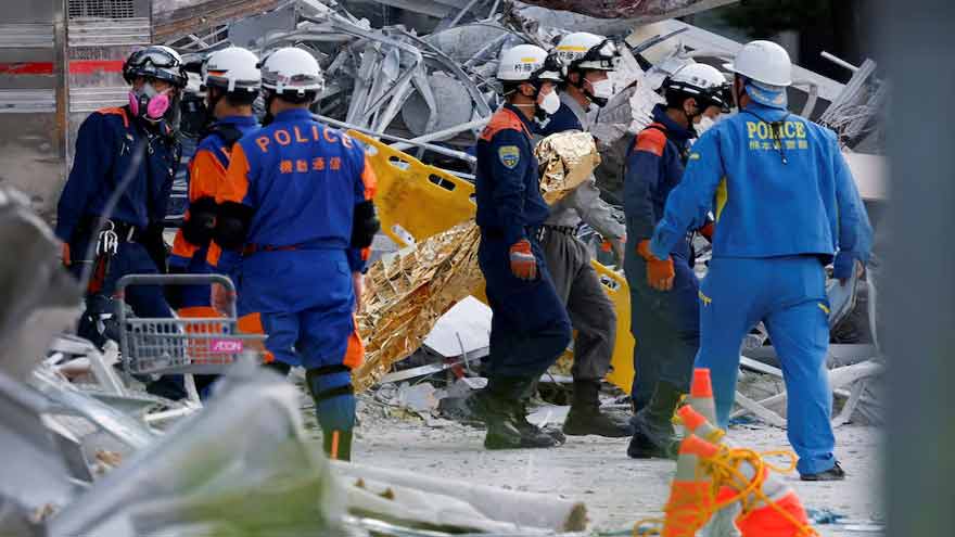 Japan quake snarls auto and chip supply chains as toll hits 34