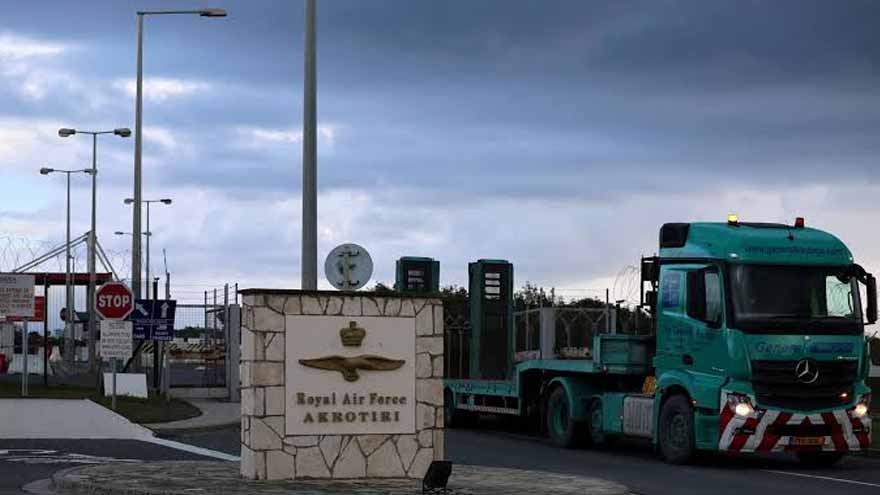 Man suspected of spying on UK military base for Iran arrested in Cyprus