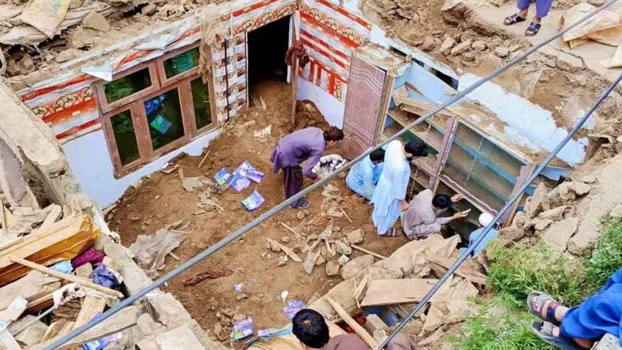 Six children killed as house roof collapses in KP's Shangla