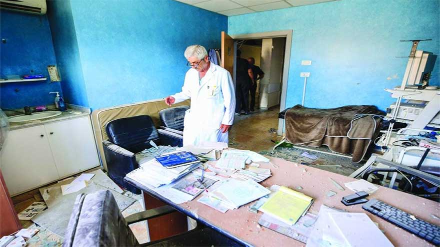 'Life and hope': Lebanon hospital resilient after Israeli attack