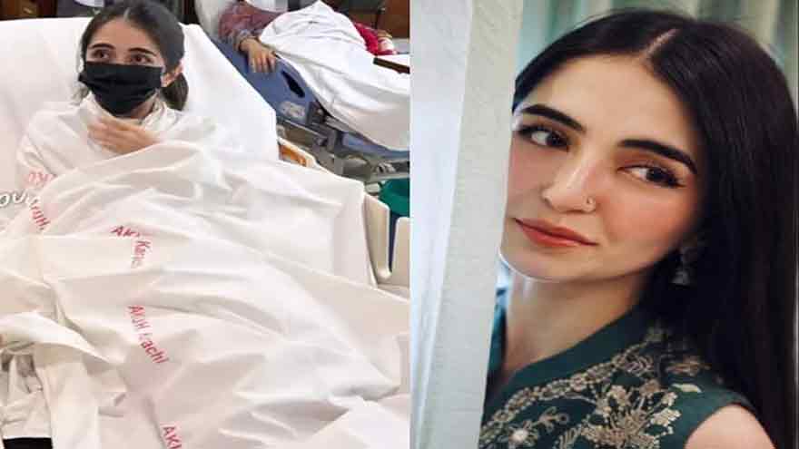 Merub Ali undergoes complicated finger surgery at Karachi hospital