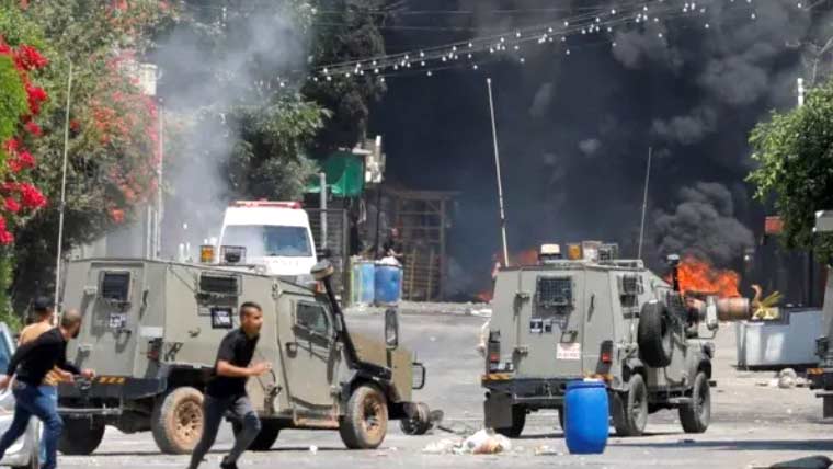 اسرائیل کی مقبوضہ مغربی کنارے میں کارروائی، 18 سالہ فلسطینی نوجوان شہید
