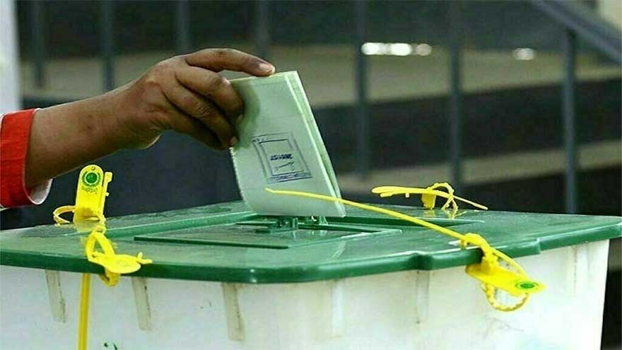 People line up to vote as polling begins in Gilgit-Baltistan