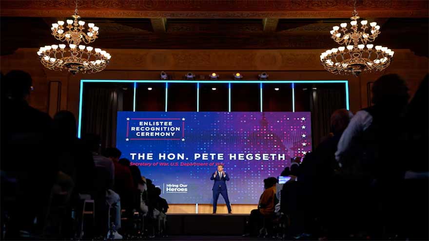 Hegseth, at D-Day event, says Europe faces 'invasion' of dangerous ideologies