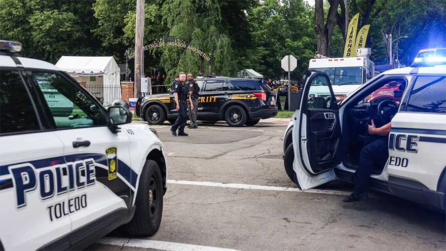 At least 12 injured in exchange of gunfire near Ohio festival, police say