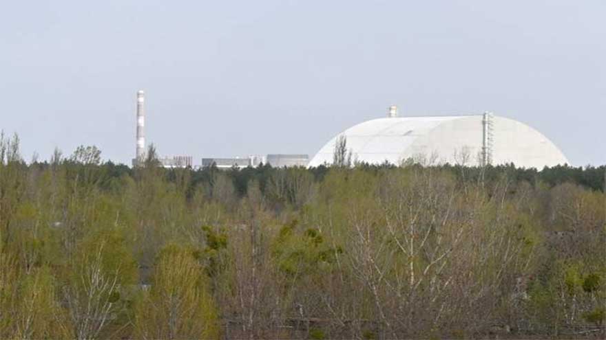 Russian drone hits nuclear-fuel storage facility near Chornobyl, Ukraine says