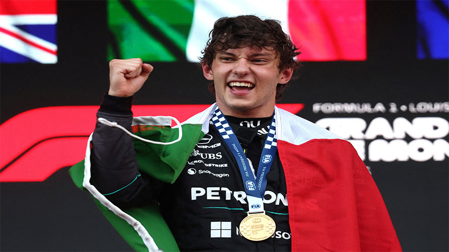 Nerveless Antonelli continues record run with Monaco GP win