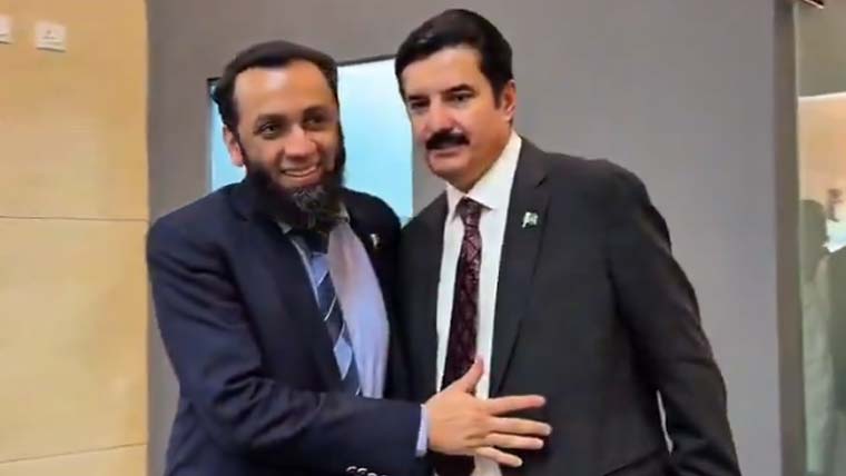 وفاقی وزیر عطا تارڑ سے گورنر خیبرپختونخوا کی ملاقات، ملکی صورتحال پر گفتگو