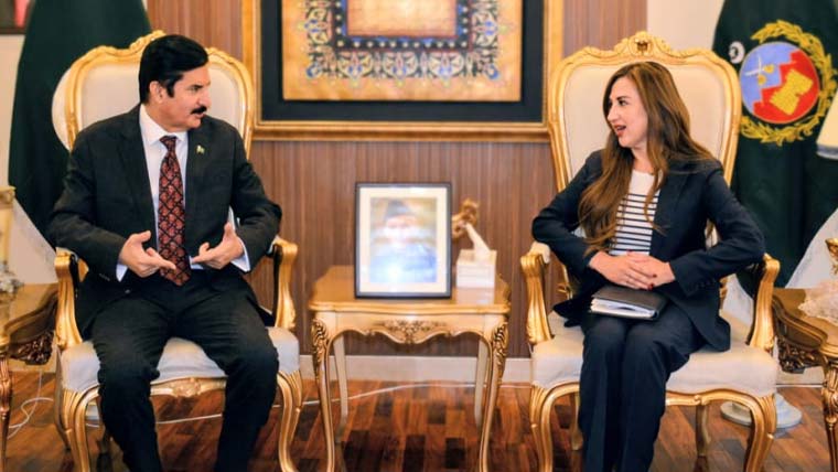 فیصل کریم کنڈی سے امریکی ناظم الامور کی ملاقات، سرمایہ کاری پر گفتگو