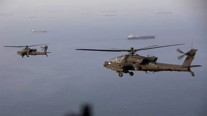 US military launches new strikes on Iran after Apache downing