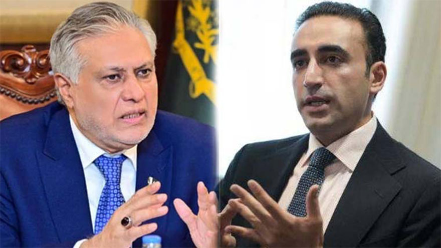 DPM Ishaq Dar congratulates Bilawal on GB election victory