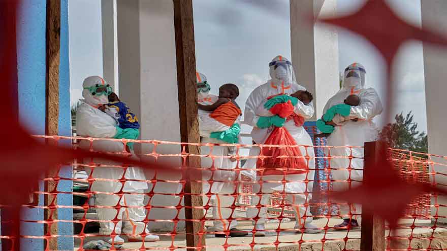 Newborn at Congo orphanage dies of Ebola, highlighting risks faced by children