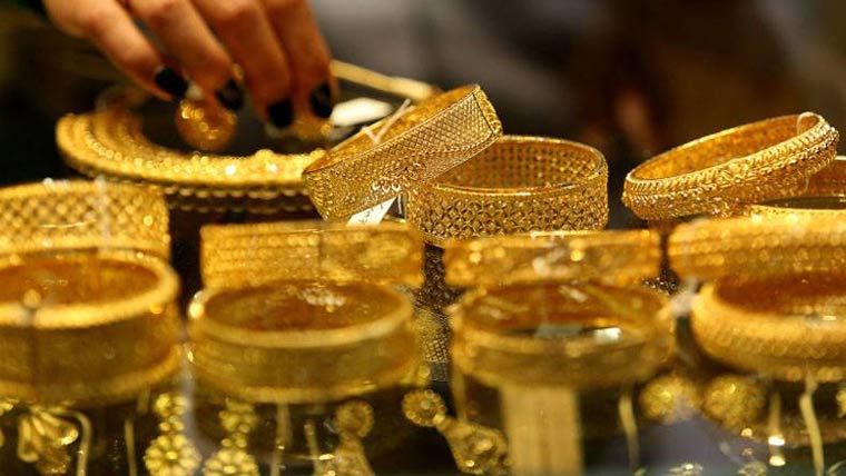 سونے کی قیمت میں بڑی کمی، فی تولہ 9 ہزار 720 سستا