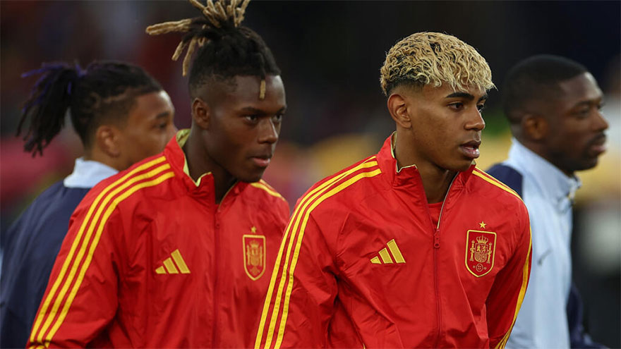 Yamal, Williams train ahead of Spain's World Cup opener