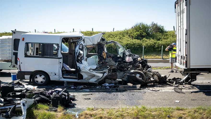 Eight killed in successive Hungary highway crashes, police say