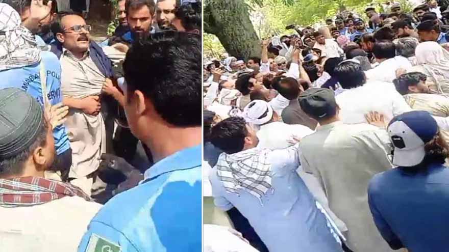 Govt employees protest in Islamabad, several detained near parliament