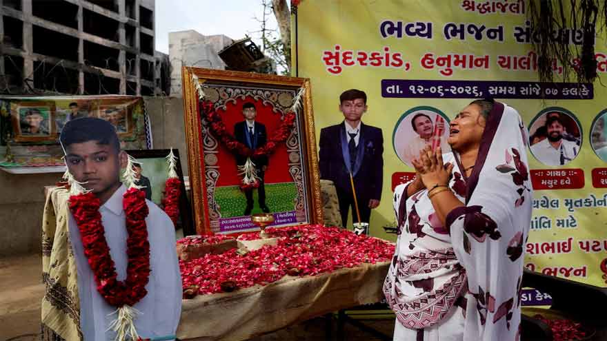 Victims' families mark Air India crash anniversary with prayers and tributes