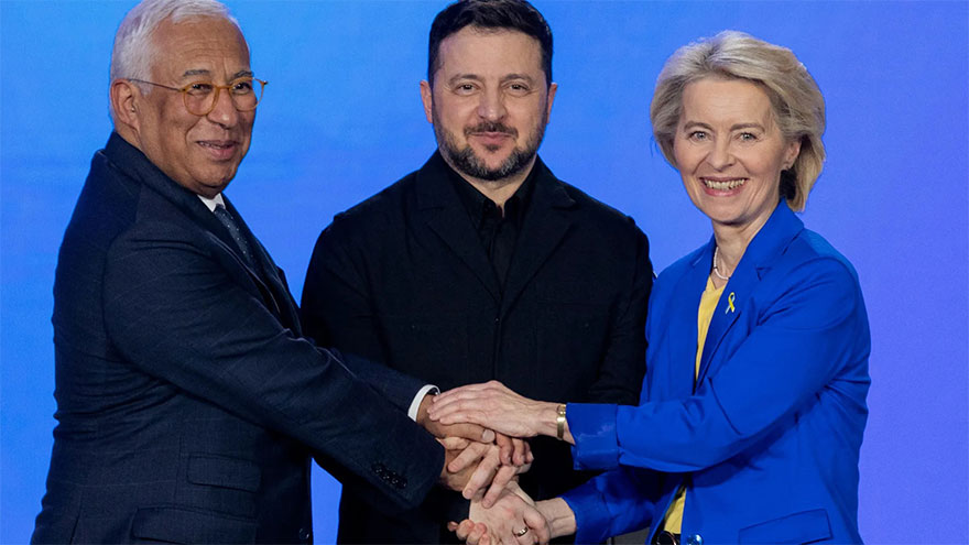 EU says to resume membership talks with Ukraine on Monday