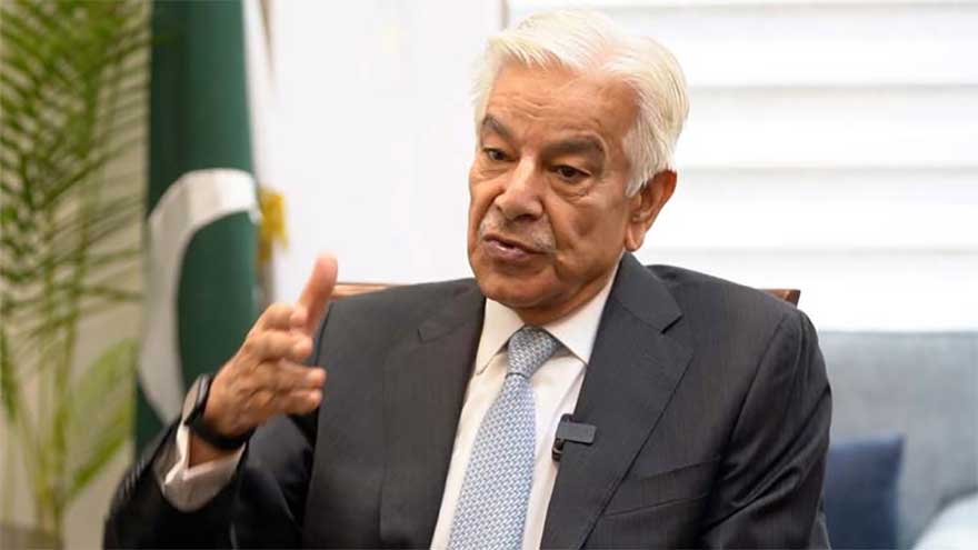 Some elements going against state's interests in Kashmir: Khawaja Asif