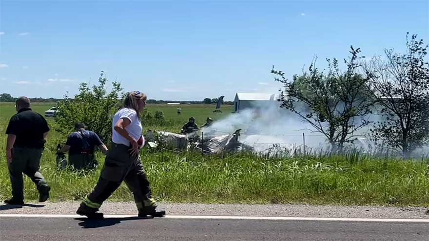 Twelve people killed in Missouri plane crash, skydiving company says