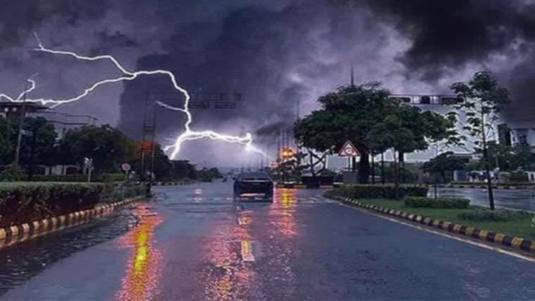 ملک کے بیشتر علاقوں میں آندھی، گرج چمک اور بارش کا امکان