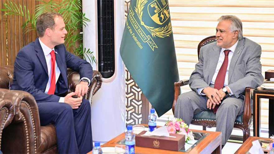 Ishaq Dar, UK Parliamentary Under-Sec review bilateral ties