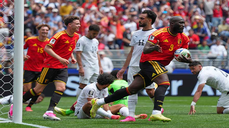 Belgium settles for 1-1 draw with Egypt at World Cup