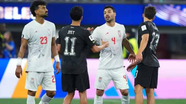 فیفا ورلڈ کپ2026 : ایران اور نیوزی لینڈ کا میچ ڈرا ہو گیا
