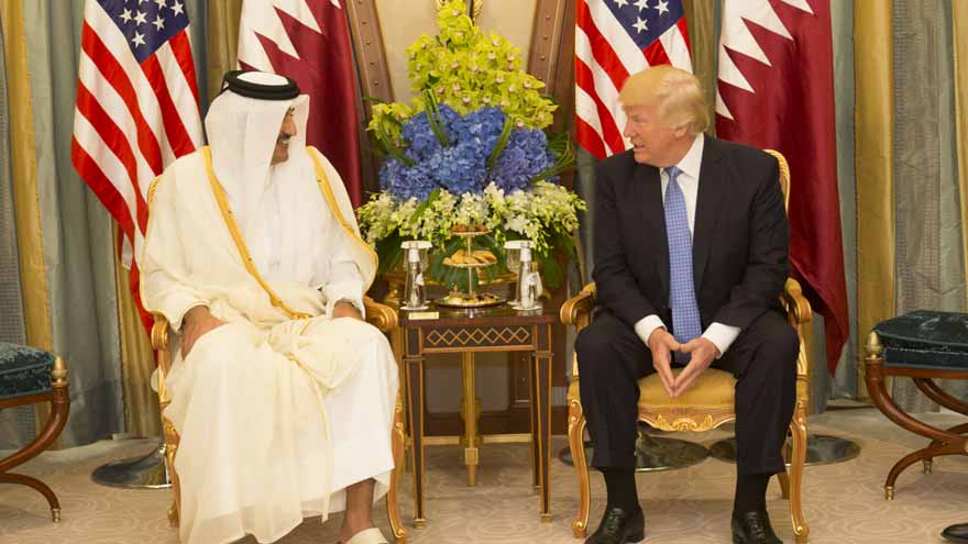 Qatar Emir tells Trump region can achieve 'great things' after Iran deal