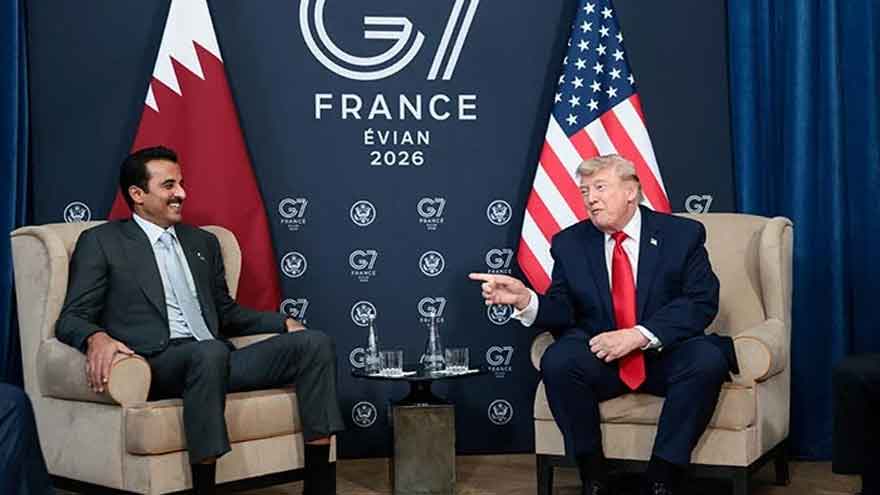 Qatar Emir tells Trump region can achieve 'great things' after Iran deal