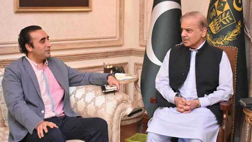 Bilawal meets PM Shehbaz to discuss regional, political issues