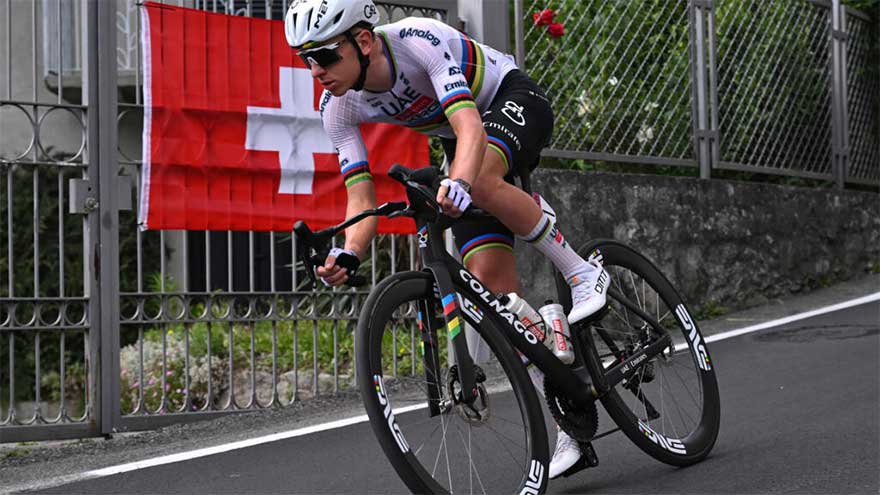 Pogacar crushes rivals on opening Tour of Switzerland stage