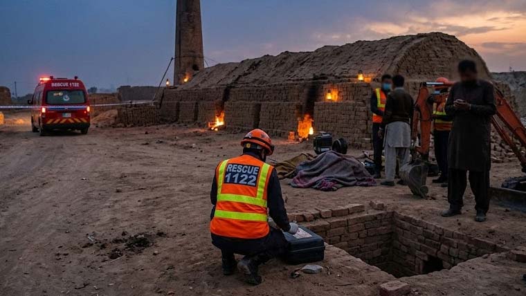 ننکانہ صاحب میں مزدور اینٹوں کی بھٹی میں گر کر جاں بحق