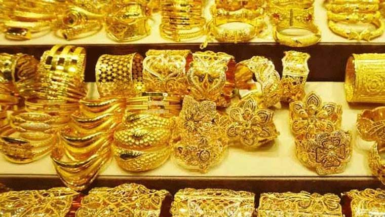 سونے کی قیمتوں میں کمی، فی تولہ سونا 2300 روپے سستا