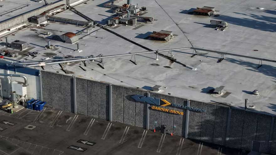 GKN aerospace factory in California prepares to restart after chemical tank scare