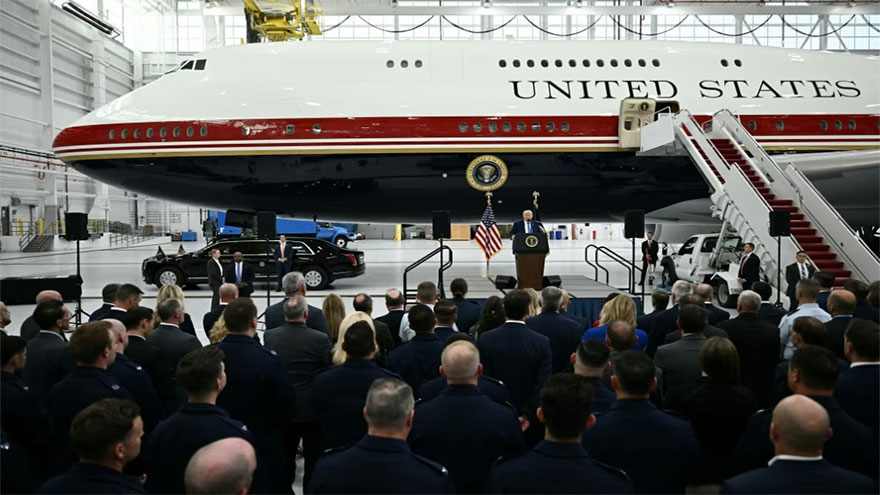 Qatar-gifted Air Force One replacement unveiled