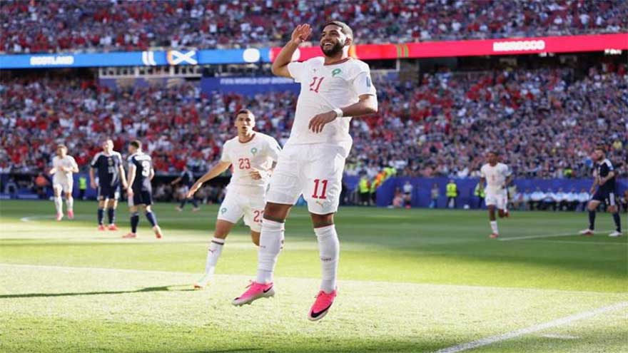 Saibari early strike gives Morocco World Cup win over Scotland