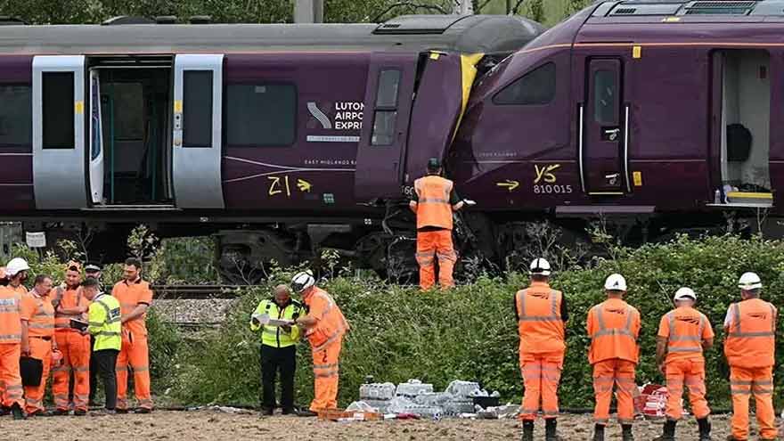Nine people remain in critical condition after fatal UK train crash