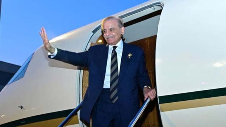 ایران امریکہ مذاکرات، وزیراعظم شہباز شریف اعلیٰ سطح وفد کے ہمراہ اسلام آباد سے سوئٹزرلینڈ روانہ