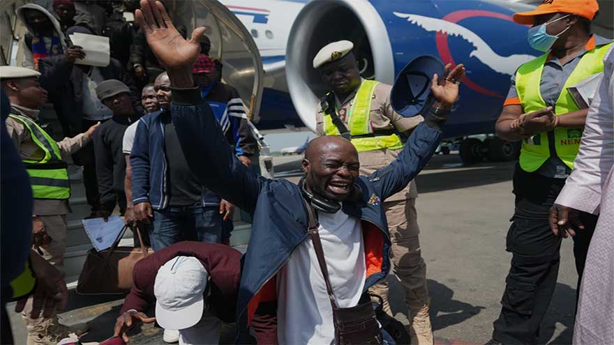 Nigerian migrants returning from South Africa face the same economic issues they left behind