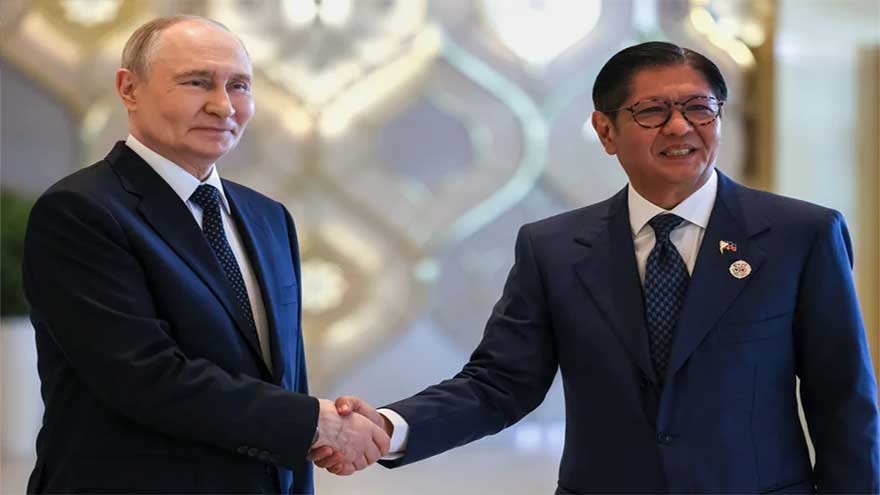 Russia frees 24 Filipinos after Marcos talks with Putin
