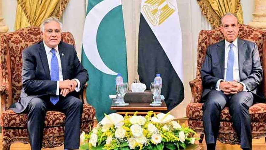  Pakistan and Egypt agree to strengthen bilateral cooperation during Cairo meeting