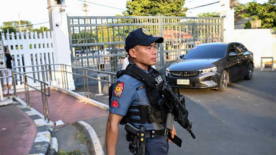 Three killed and five injured in school shooting in central Philippines