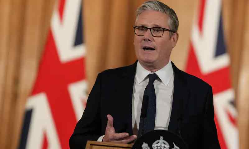 Keir Starmer announces resignation as UK prime minister