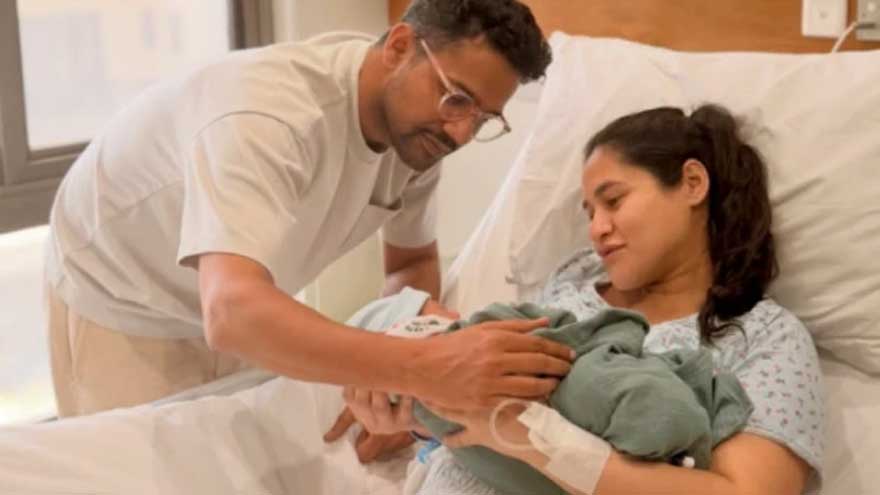 Ali Gul Pir, wife Dr Azeemah welcome son, name him Salar