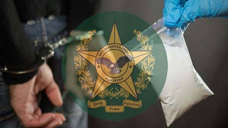 اے این ایف کی 5 کارروائیاں، 220 کلو سے زائد منشیات برآمد، 5 ملزمان گرفتار