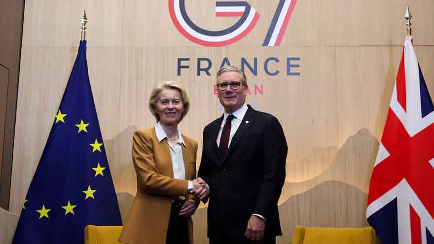 European leaders offer warm farewell to Britain's Starmer