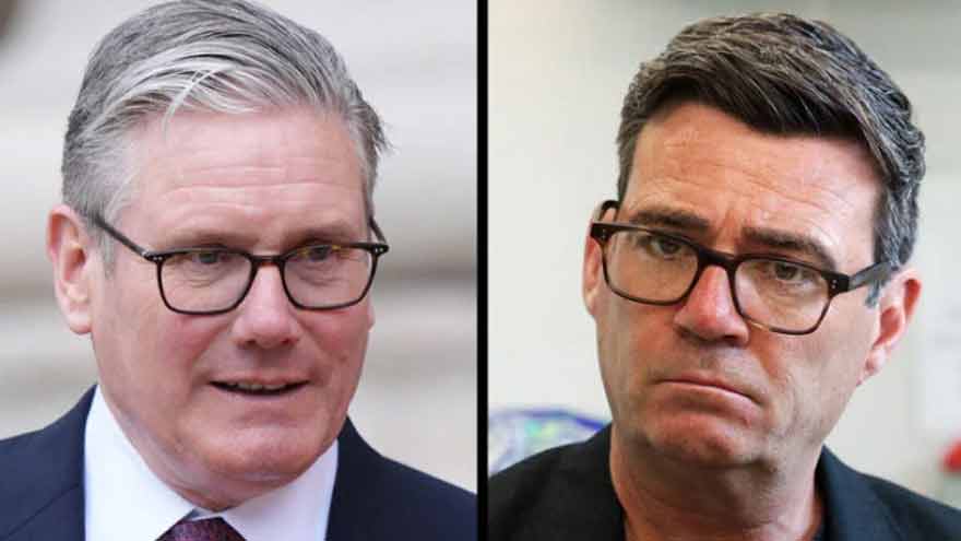 Starmer holds talks with Burnham over UK leadership transition
