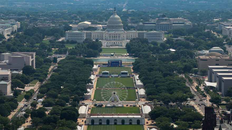 Trump set to mark nation's 250th birthday with campaign-style rally