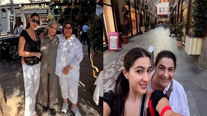 Sara Ali Khan shares glimpses of her London vacation with family